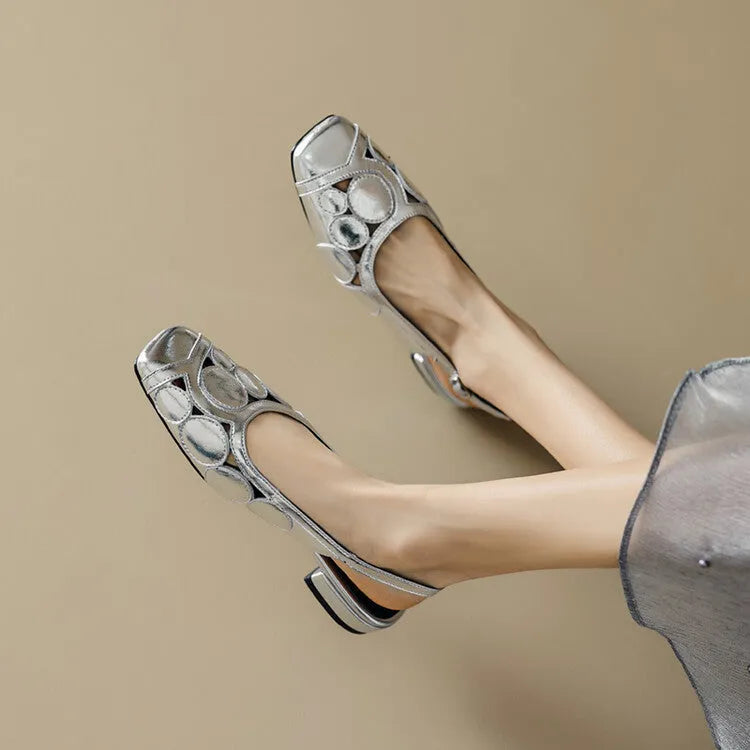 Elegant and Versatile Square Toe Sandals - Bellarte Enchanté Elegant and Versatile Square Toe Sandals